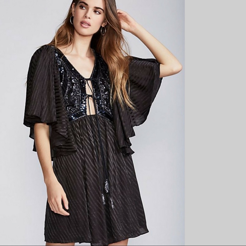 FREE PEOPLE a Moonlight Romance Minidress NWT